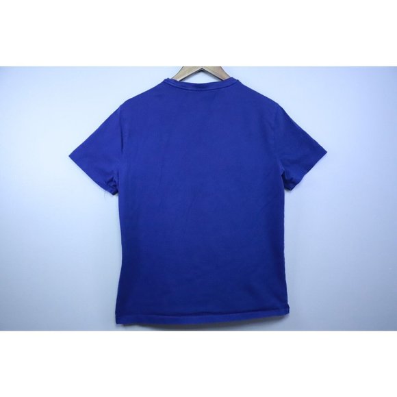 Polo Ralph Lauren Men's Size Large Navy Casual Tee Short Sleeve Shirt Pullover - Picture 5 of 7